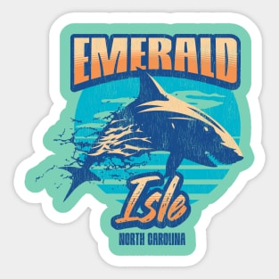 Emerald Isle, North Carolina Shark Sticker